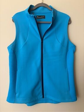 Under Armour Vest Bright Aqua Blue Sleeveless